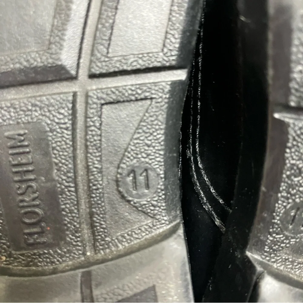 Florsheim black leather